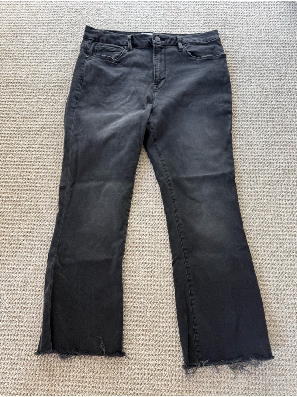Frame Le Crop Mini Boot jeans, size 32.